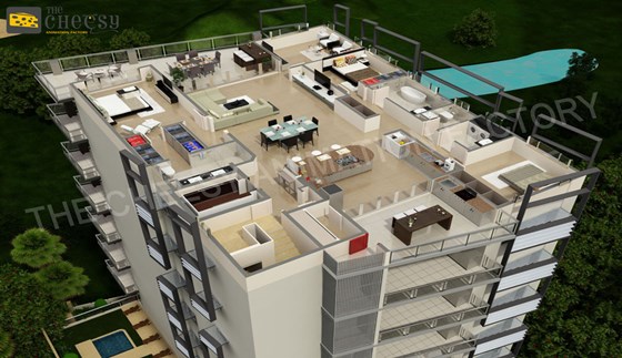Animation : 3D Architectural Rendering 